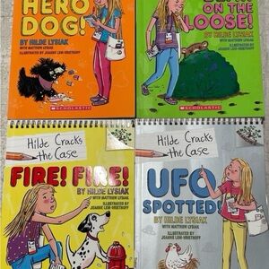 Hilde Cracks the Case 4-Book Set — Bright Illustrated Kids' Mystery Books